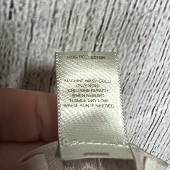 Ann Taylor Sheer Polka Dot Top in Dark Maroon Size XS - Picture 12 of 12